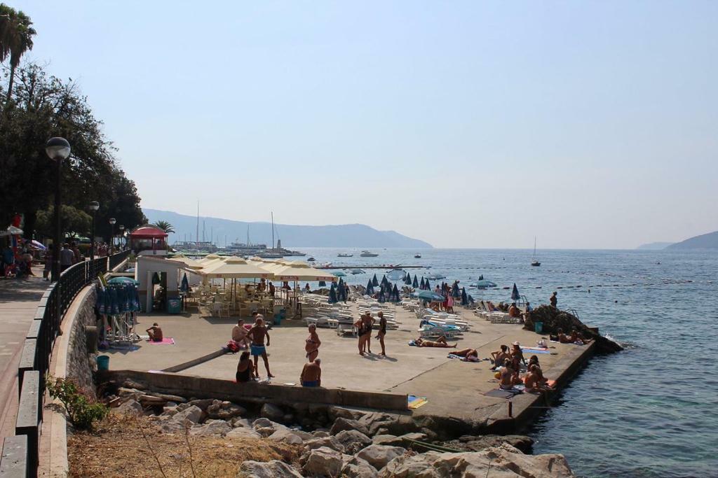 Apartament Sea ​​Pearl Herceg Novi Zewnętrze zdjęcie